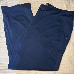 Healing Hands Navy Scrub Pants
